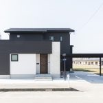 黒×白シンプルスタイリッシュな外観の家｜富山・石川の新築・注文住宅ならオダケホーム