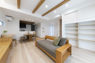 キッチンを中心にした間取りの家｜富山・石川の新築・注文住宅ならオダケホーム実例280