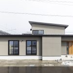 水平ラインが美しい外観の平屋｜富山・石川の新築・注文住宅ならオダケホーム実例326